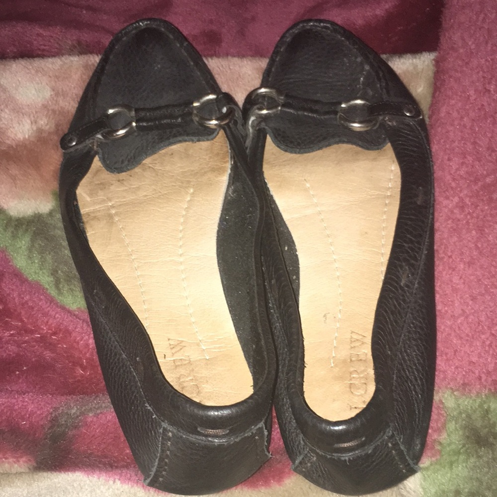 JCrew flats size8 in Black